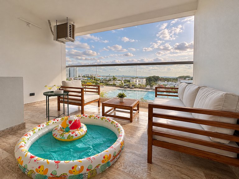 Suite Familiar + Piscinita + Vista Piscina CB536